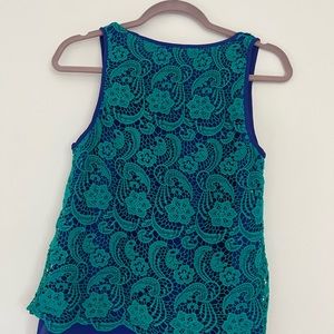 Club Monaco Lace Tank xs